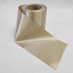 (F75) Beige Softpoly Satinbånd
