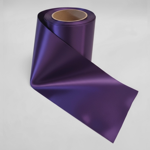 (F85) Lilla Softpoly Satinbånd