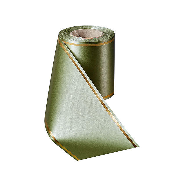 F79 Light green / Hellgrün / Lysegrøn - guldstreg